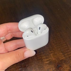 Used Apple AirPods. In good condition, just don’t need them anymore.
